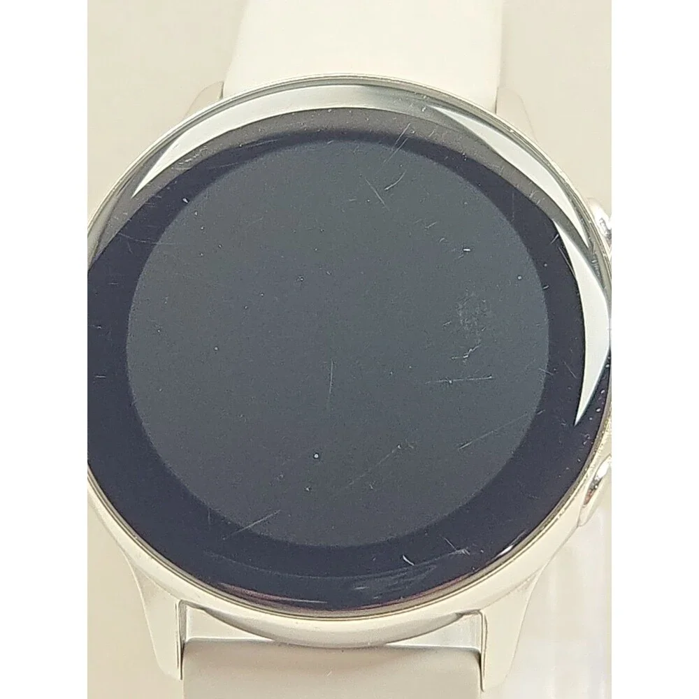 Samsung Galaxy Watch Active SM R500 40mm Silver Bluetooth GPS Fitness *READ